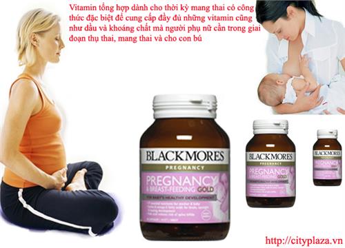 Blackmores Pregnancy Gold - Vitamin bà bầu blackmores 60 viên